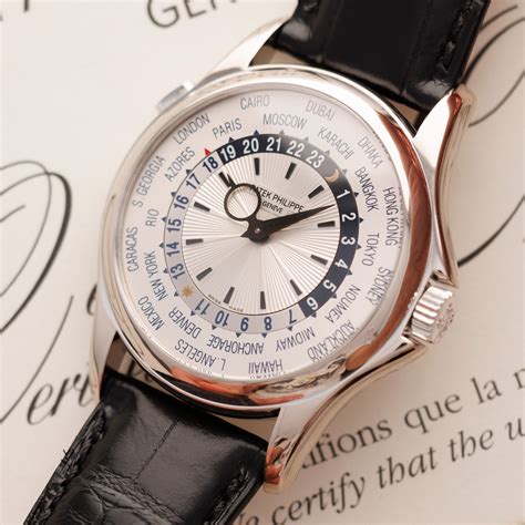 patek philippe 5130g|Patek Philippe Patek World Time Men's Watch 5130G .